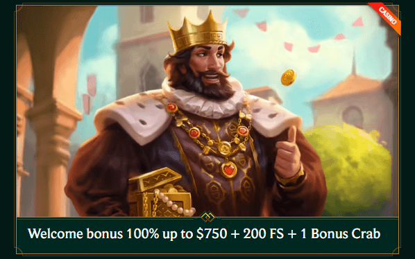 Casinia welcome bonus